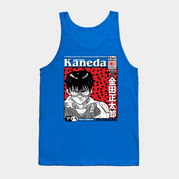 Shotaro Kaneda Tank Top by Krobilad